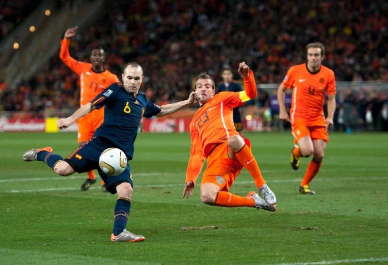 Những Pha Kiến Tạo Đỉnh Cao Không Thể Bỏ Lỡ Làng Túc Cầu 1 Andrés Iniesta và đường chuyền định đoạt tại World Cup 2010